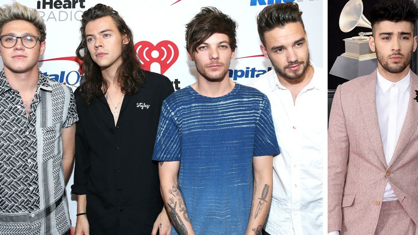Kaum ein Like: So reagiert One Direction auf Zayns Nachwuchs