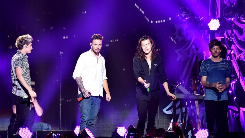 Niall Horan, Liam Payne, Harry Styles und Louis Tomlinson 2015 in Los Angeles