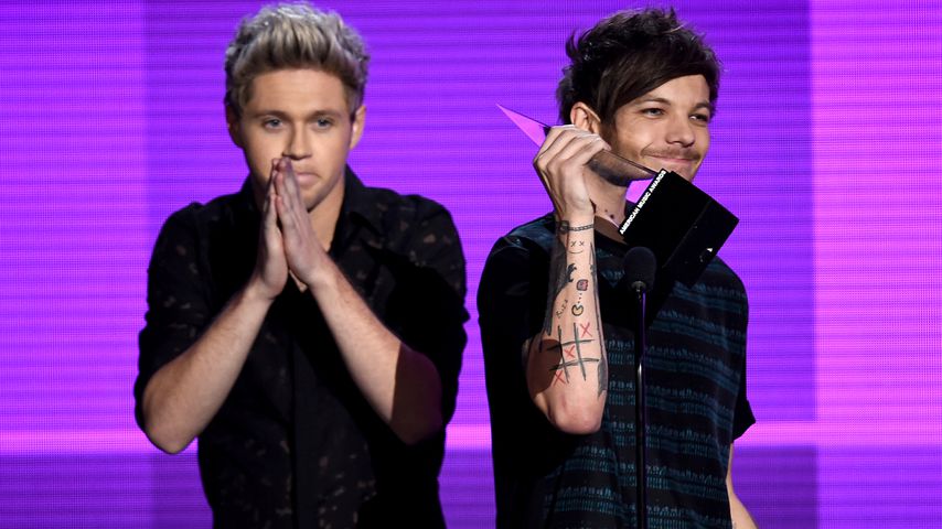 Niall Horan und Louis Tomlinson bei den American Music Awards 2015