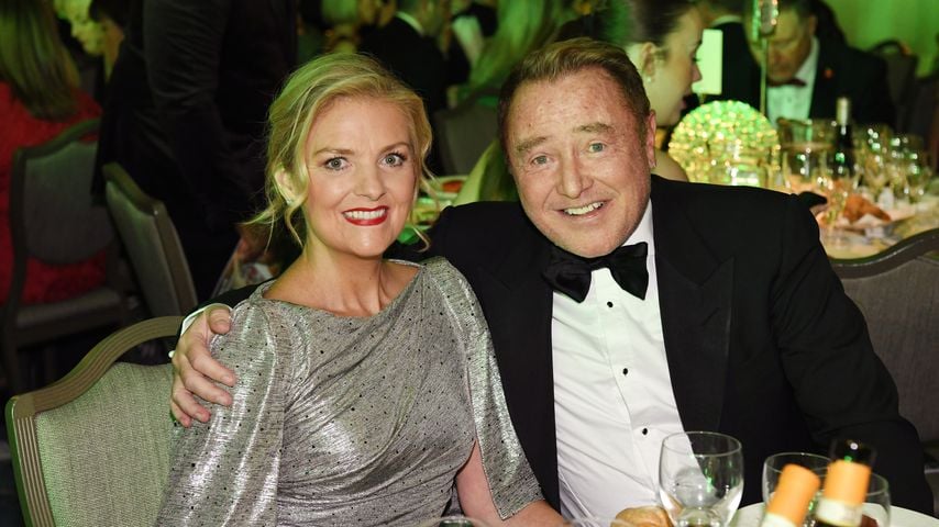 Niamh Flatley und Michael Flatley bei den Irish Post Awards 2024 in London