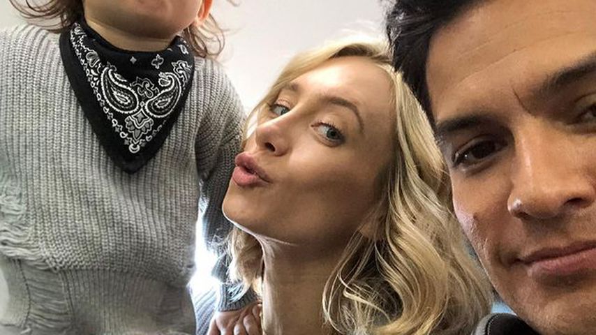 Nicholas Gonzalez mit seiner Familie