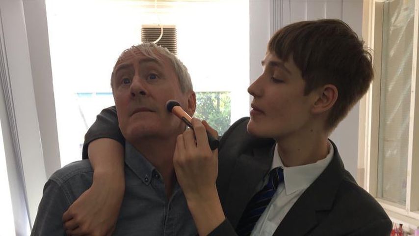 Nicholas Lyndhurst mit seinem Sohn Archie
