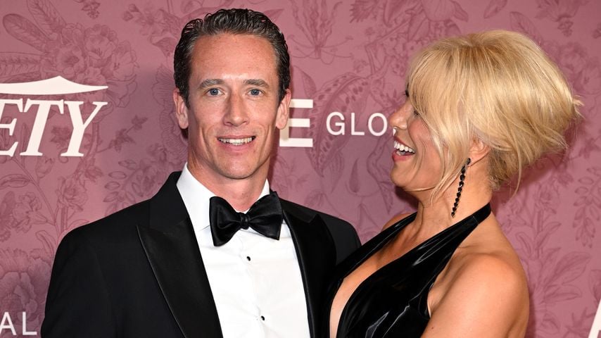 Nick Beresford-Cleary und Hannah Waddingham ganz verliebt