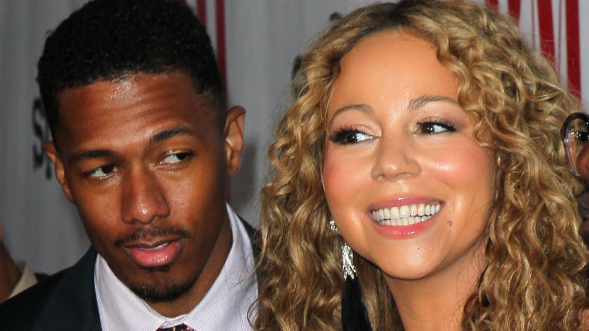 Nick Cannon und Mariah Carey in Beverly Hills, 2012