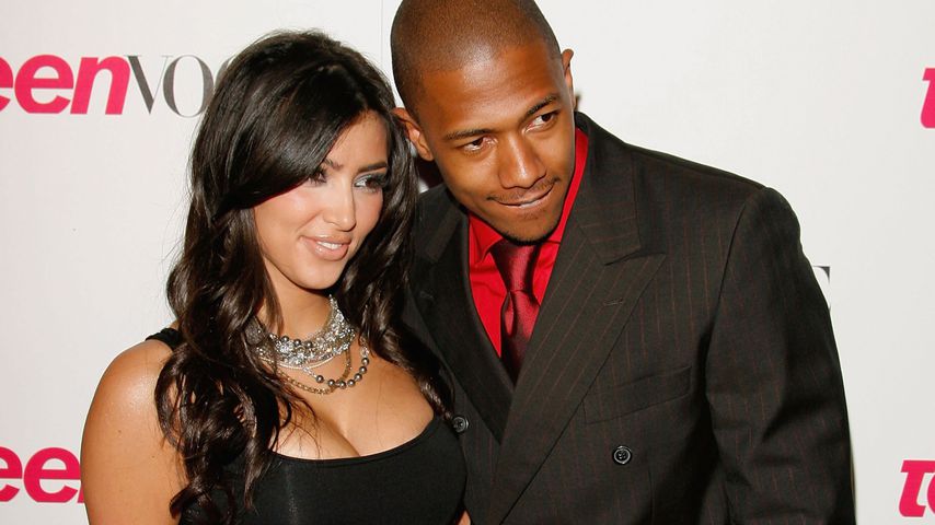 Kim Kardashian und Nick Cannon in West Hollywood, September 2006