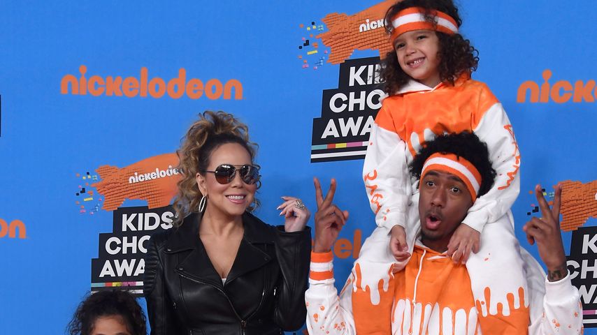 Nick Cannon und Mariah Carey mit ihren Zwillingen