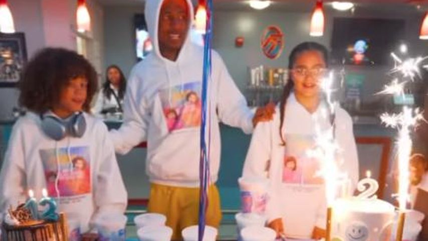 Nick Cannon mit seinen Zwillingen Moroccan und Monroe