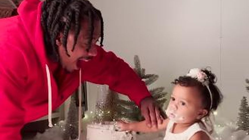 Nick Cannon mit seiner Tochter Halo im Dezember 2023