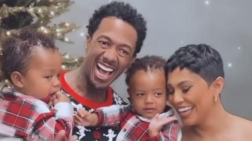Nick Cannon und Abby De La Rosa mit ihren Kids im Dezember 2022