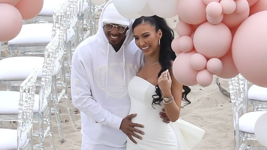 Nick Cannon und Bre Tiesi bei ihrer Babyshower