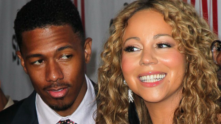 Nick Cannon und Mariah Carey in Beverly Hills, 2012