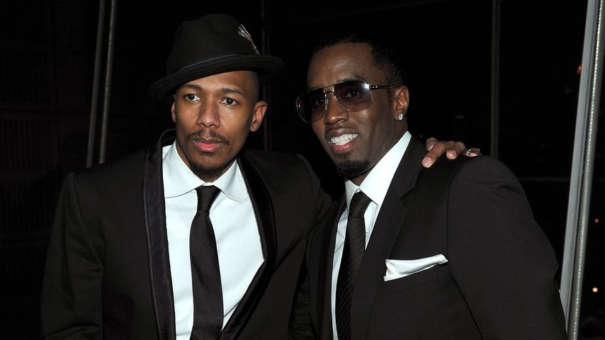 Nick Cannon und Sean "Diddy" Combs während eines "City of Hope"-Events 2010