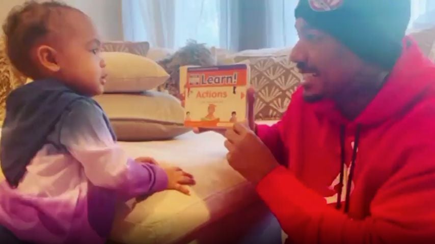 Nick Cannon und Tochter Powerful Queen