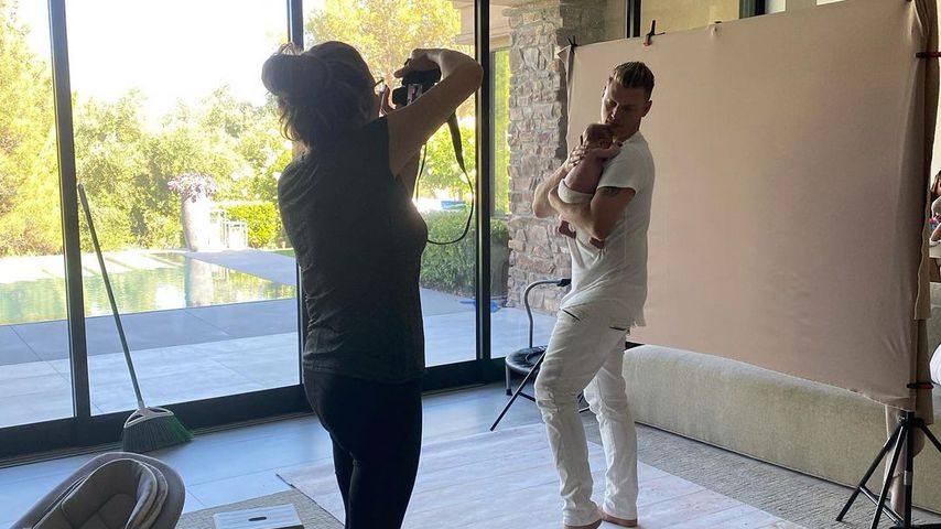 Süß! Hier hat Nick Carters Tochter ihr erstes Fotoshooting