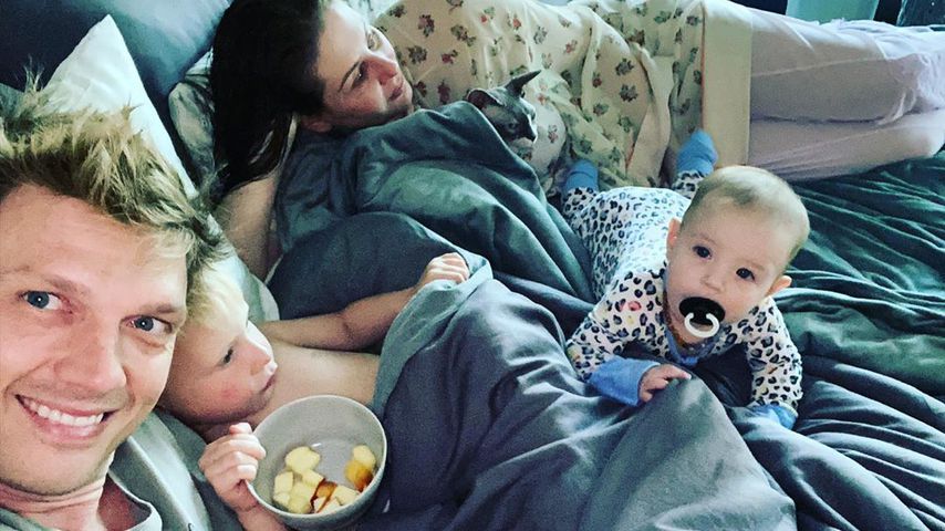 Nick Carter mit seiner Familie