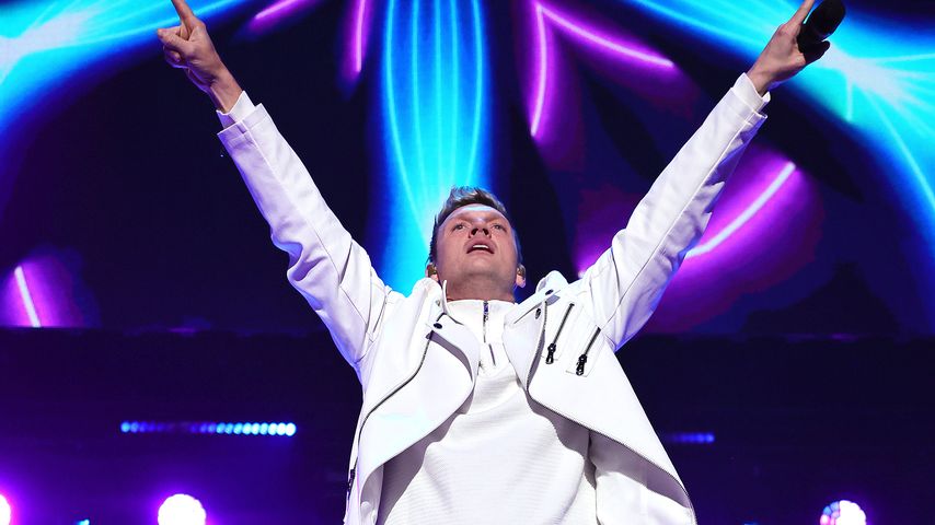 Nick Carter auf der Bühne