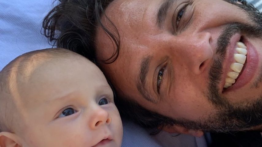 Nick Cordero und sein Sohn Elvis Eduardo