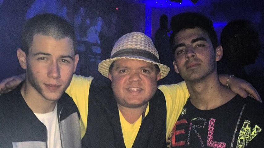 Nick Jonas, Donny Davis und Joe Jonas, 2015