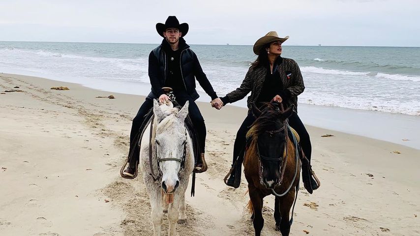 Howdy! Nick und Priyanka genießen coolen Cowboy-Ausritt