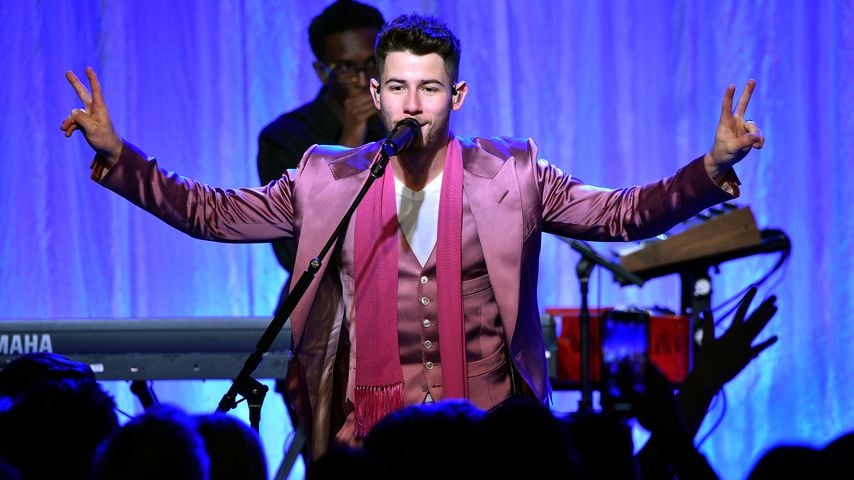 Nick Jonas bei einem Event in Beverly Hills im Februar 2020