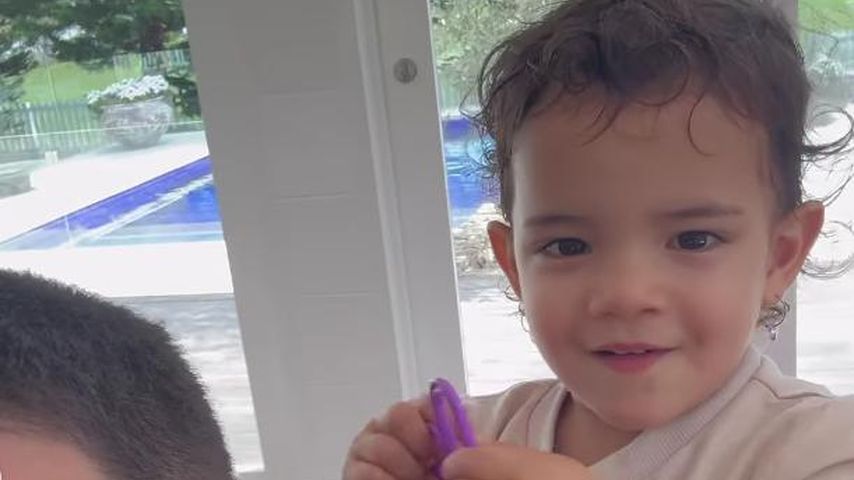 Nick Jonas und seine Tochter Malti im August 2024