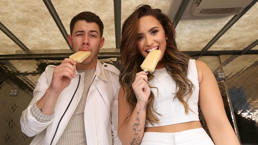 Nick Jonas und Demi Lovato im September 2016 in Hollywood