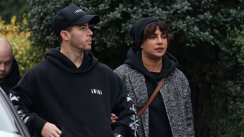 Nick Jonas und Priyanka Chopra in London im Dezember 2020