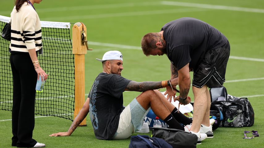 Bänderriss am Handgelenk: Nick Kyrgios sagt Wimbledon ab