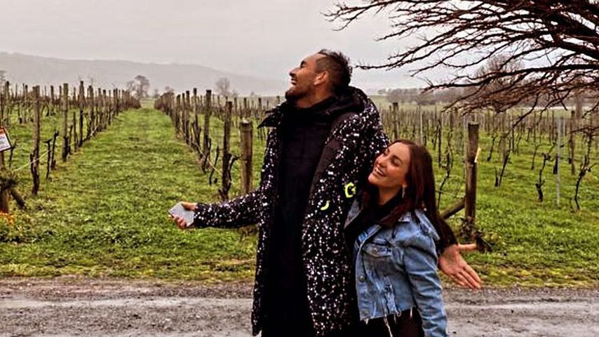 Tennisstar Nick Kyrgios schickt Liebesgruß an seine Chiara