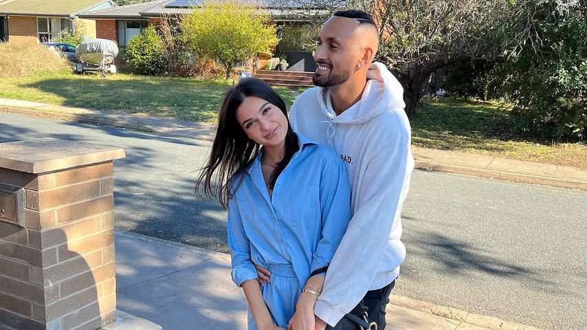 Nick Kyrgios und seine Freundin Costeen Hatzi