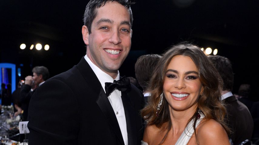 Nick Loeb und Sofia Vergara bei den SAG-Awards in L.A. im Januar 2012