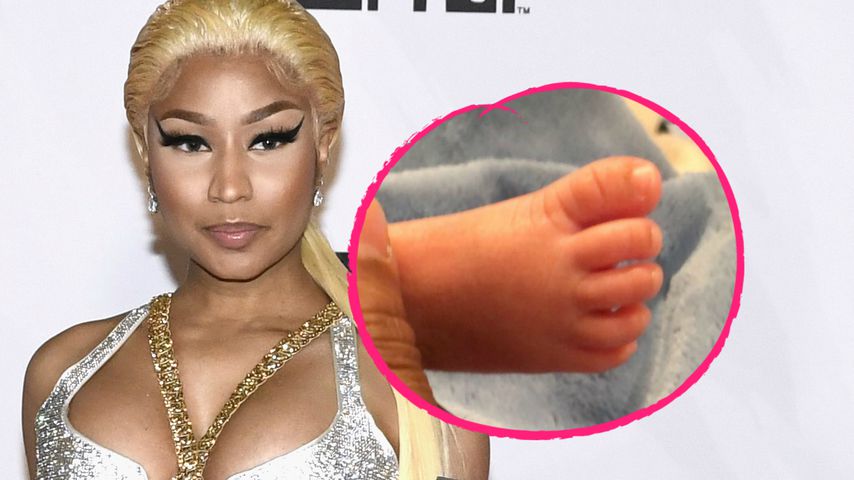 Süß! Neu-Mama Nicki Minaj teilt erstes Babyfoto mit Kenneth