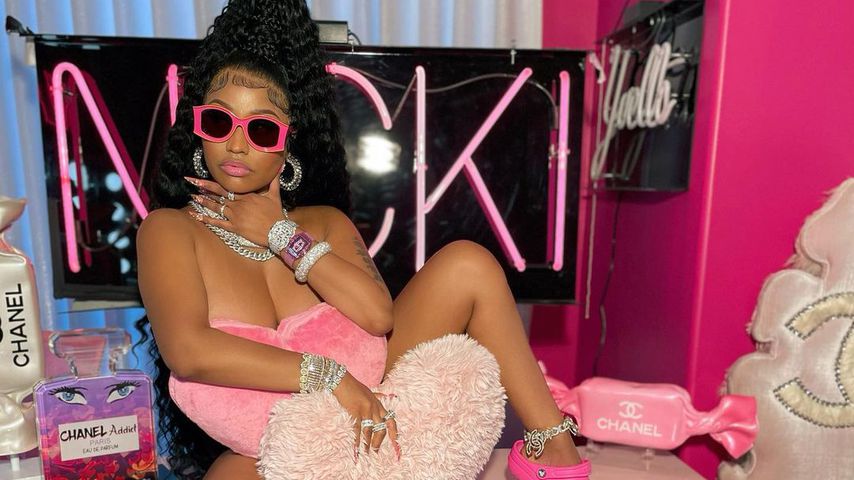 Heißer Insta-Shot: Ist Nicki Minaj hier etwa komplett nackt?