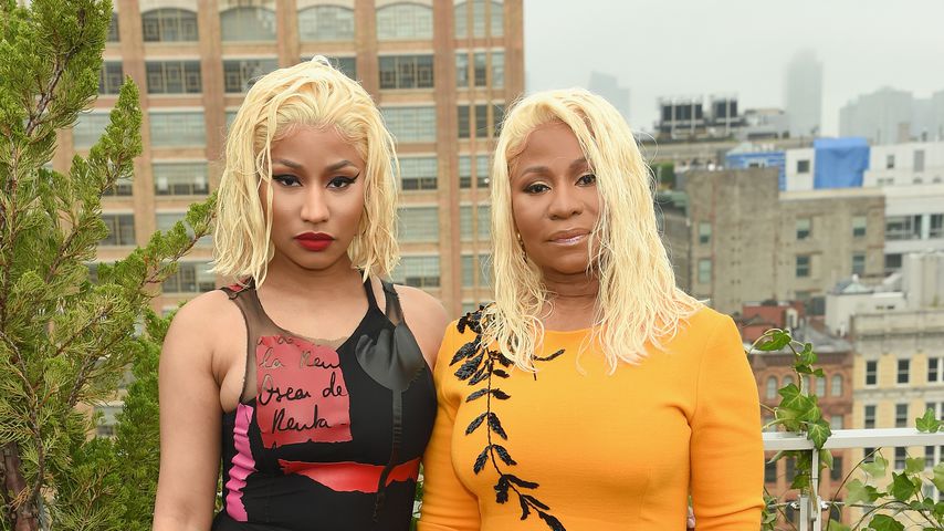 Nicki Minaj mit ihrer Mutter Carol im September 2018 in New York City