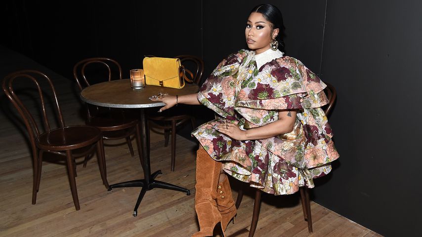 Nicki Minaj auf der Fashion Week in NYC im Februar 2020