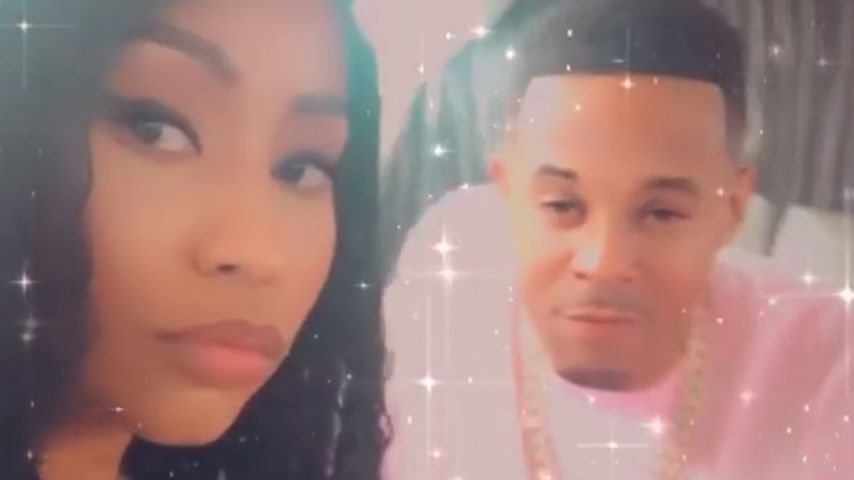 Nicki Minaj und Kenneth Petty, Februar 2020