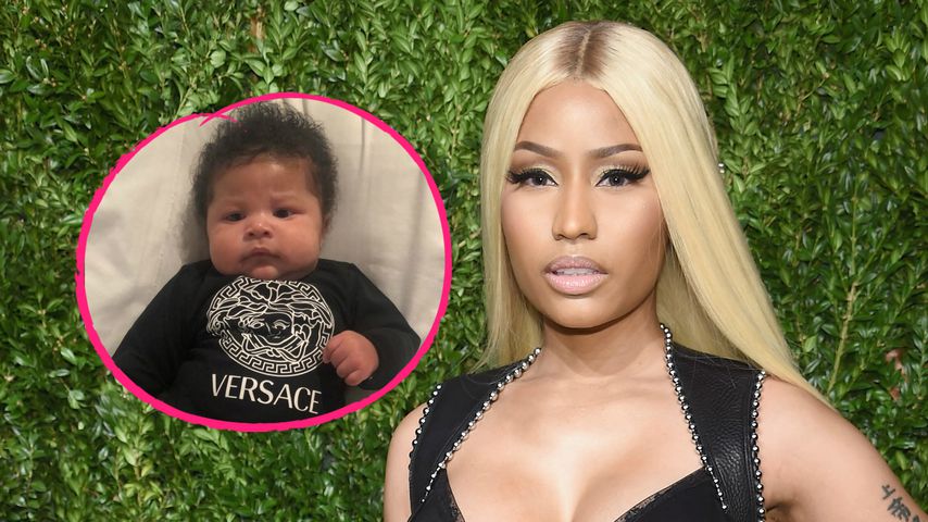 Süße Pausbäckchen! Nicki Minaj zeigt endlich ihren Sohn