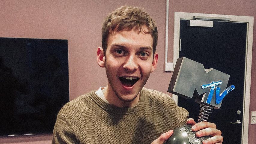 Nicklas Sahl, Gewinner des MTV Music Awards als bester dänischer Künstler