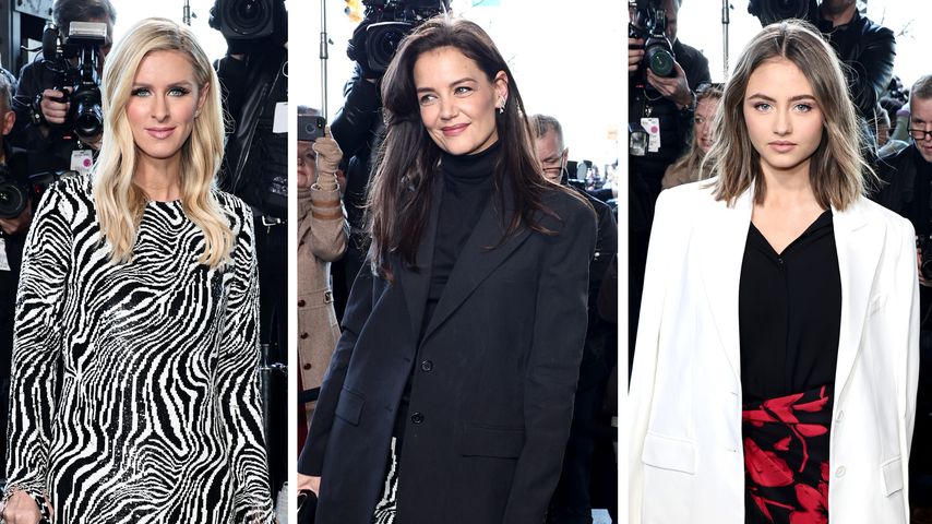Katie Holmes und weitere Stars bei Fashionshow in New York!