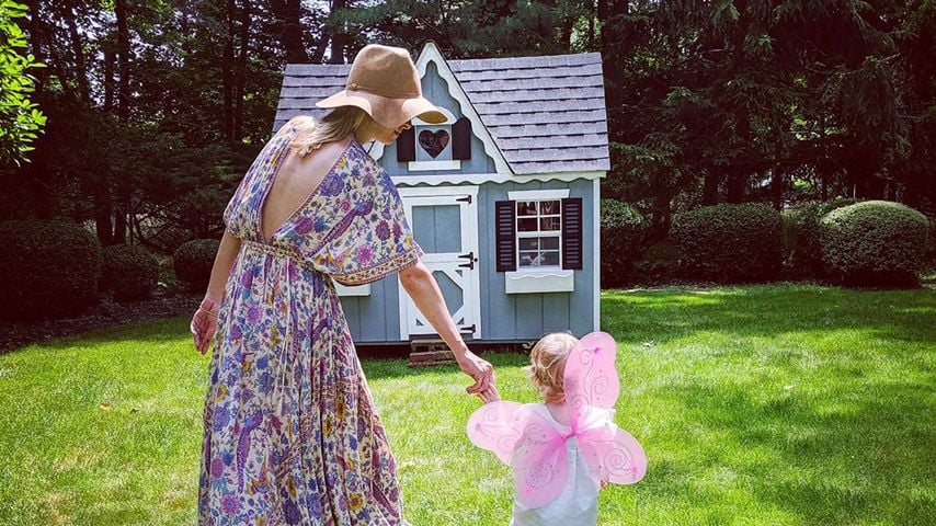 Nicky Hilton mit ihrer Tochter Teddy, Juni 2019