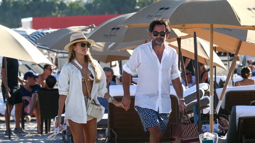 Niclas Castello und Sylvie Meis am Miami Beach