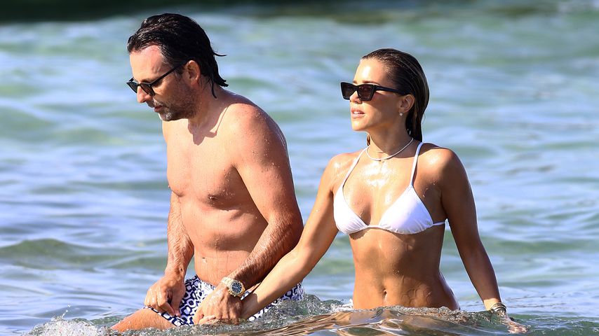 Niclas Castello und Sylvie Meis in St. Tropez im August 2020