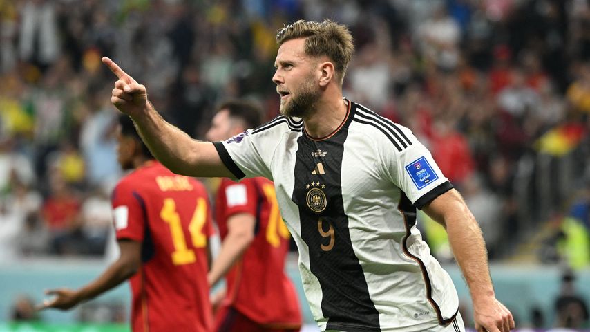 Niclas Füllkrug nach seinem ersten WM-Tor gegen Spanien