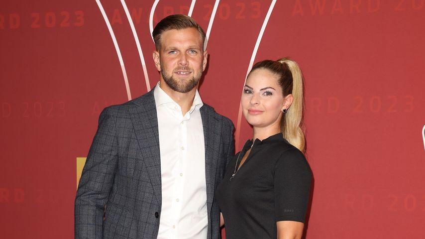 Niclas und Lisa Füllkrug im August 2023