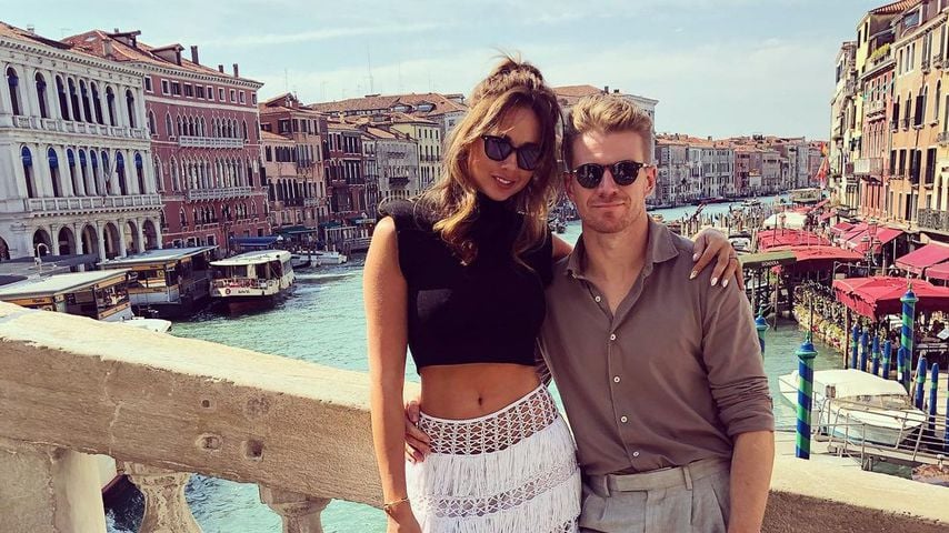 Nico Hülkenberg und seine Frau in Venedig