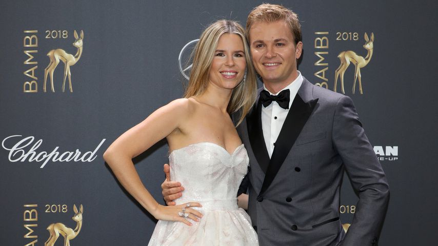 Nico Rosberg mit seiner Frau Vivian bei der 70. Bambi-Verleihung