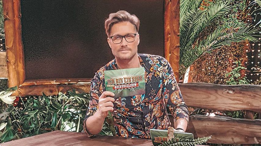 Nico Schwanz im Dschungelshow-Studio im Januar 2021