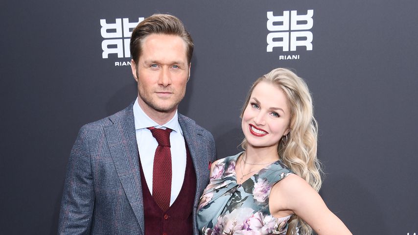 Nico Schwanz mit Katja Kalugina bei der Fashion Week in Berlin 2019