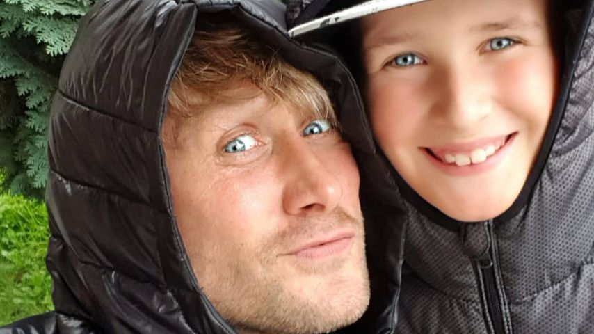 Nico Schwanz und sein Sohn Damian