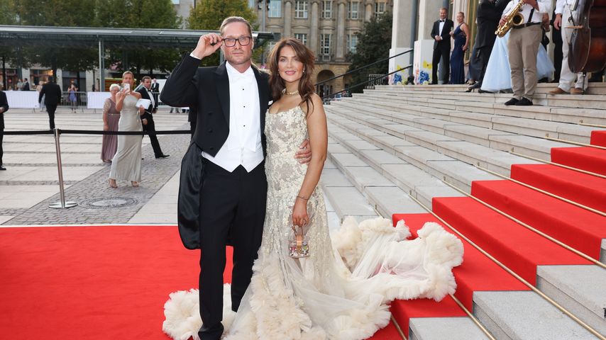 Nico Schwanz und Janine Pink beim Leipziger Opernball 2023